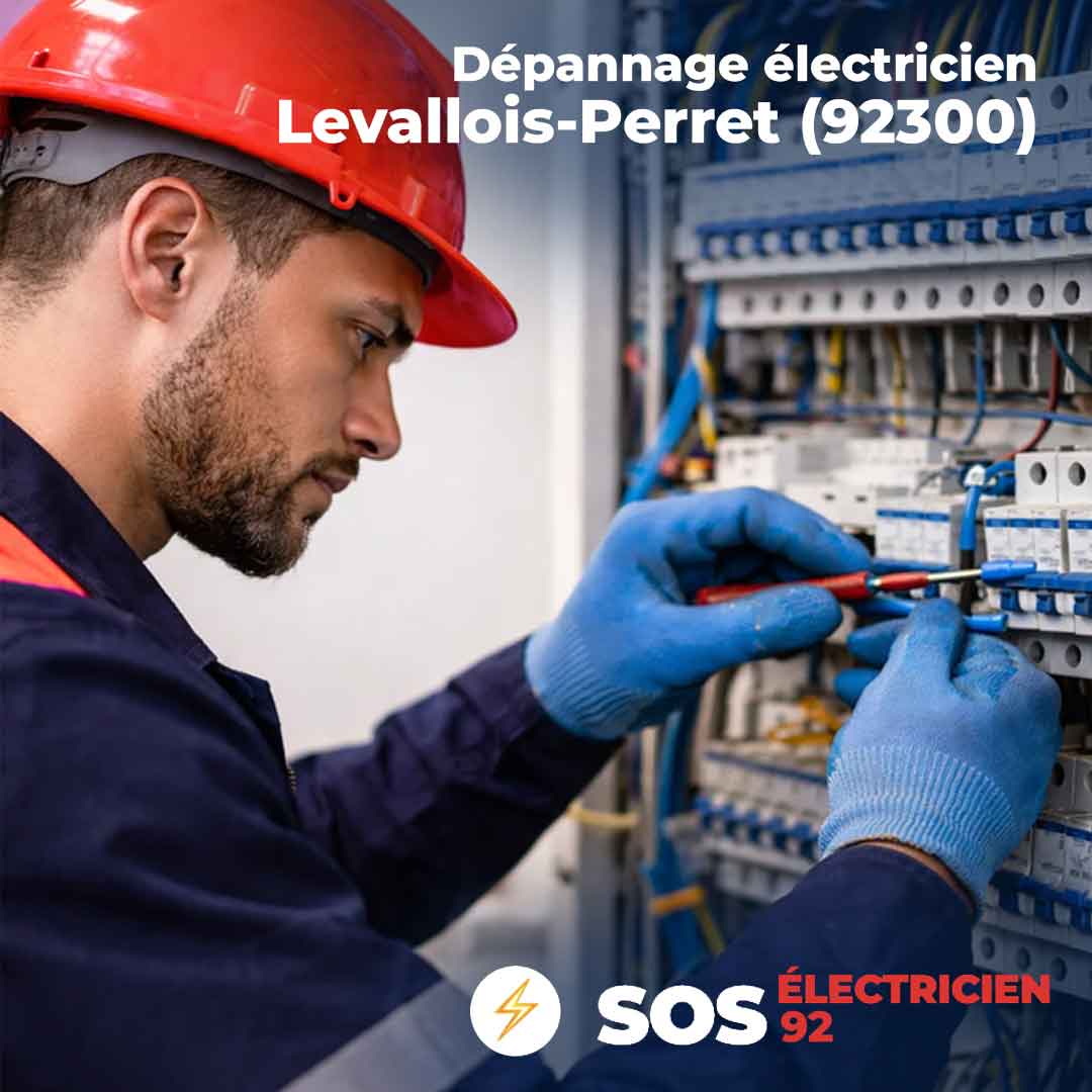 Électricien Levallois-Perret (92300)